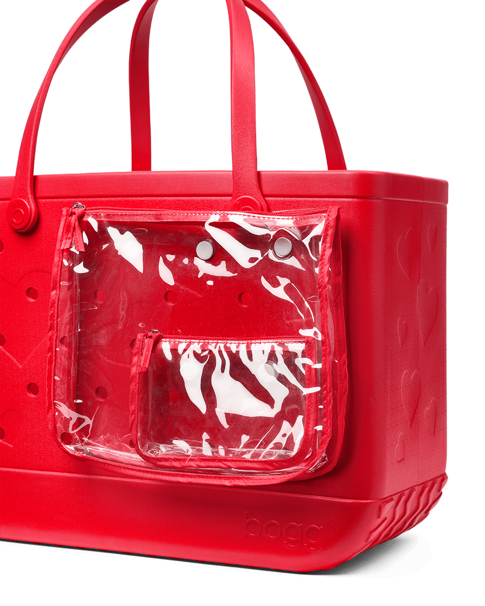 Original Bogg Bag - Conversation Hearts Bright Red - Image 5